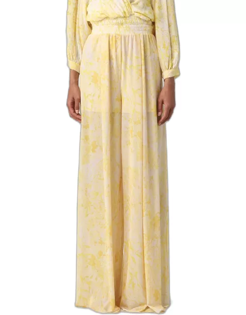 Trousers PATRIZIA PEPE Woman colour Yellow