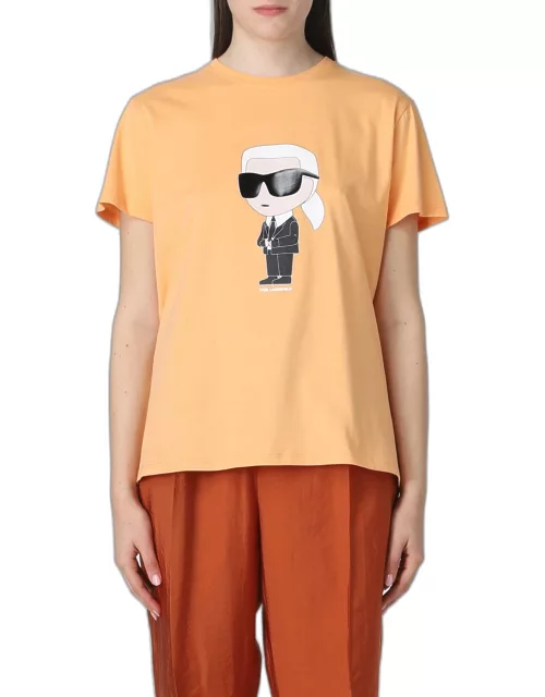 T-Shirt KARL LAGERFELD Woman colour Orange