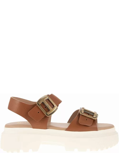 Hogan H644 - Sandal With Two Buckle