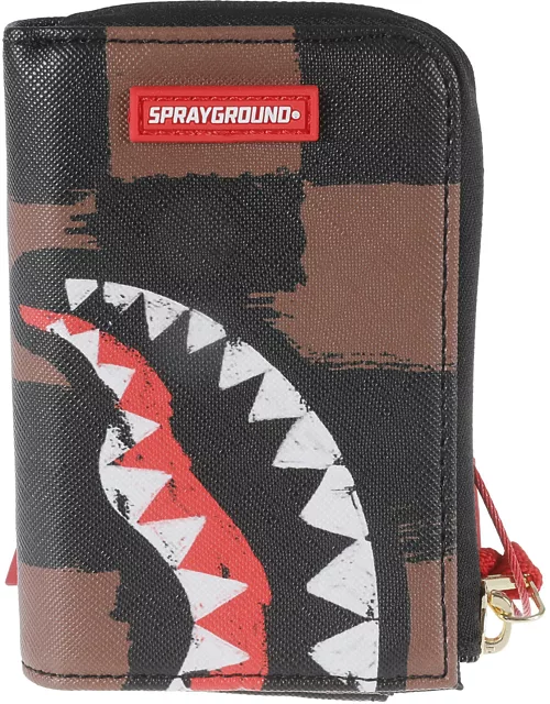 Sprayground Shark Zip-around Wallet