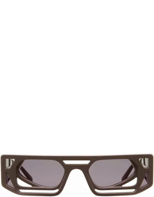 Kuboraum Mask T9 - Dark Taupe Sunglasse