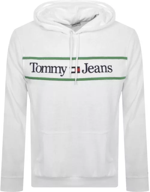 Tommy Jeans Overhead Hoodie White