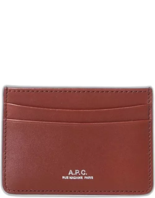 Wallet A.P.C. Men colour Brown