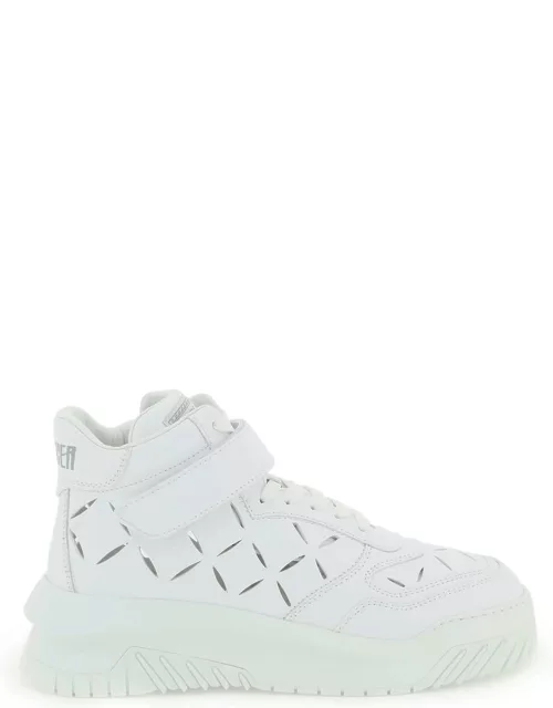 VERSACE 'ODISSEA' SNEAKERS WITH CUT-OUT
