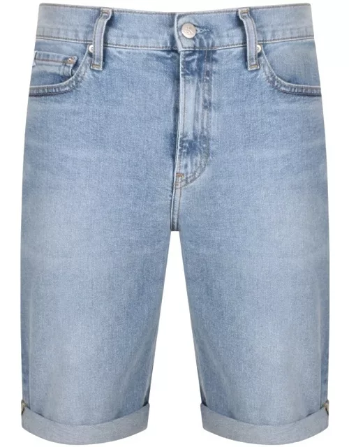 Calvin Klein Jeans Slim Fit Shorts Blue