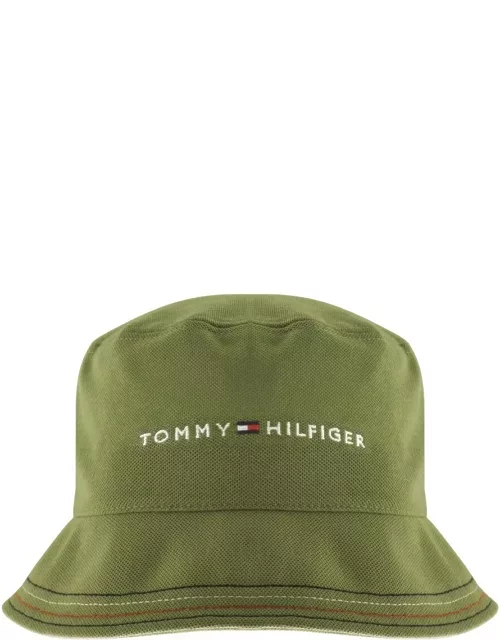 Tommy Hilfiger Skyline Bucket Hat Green