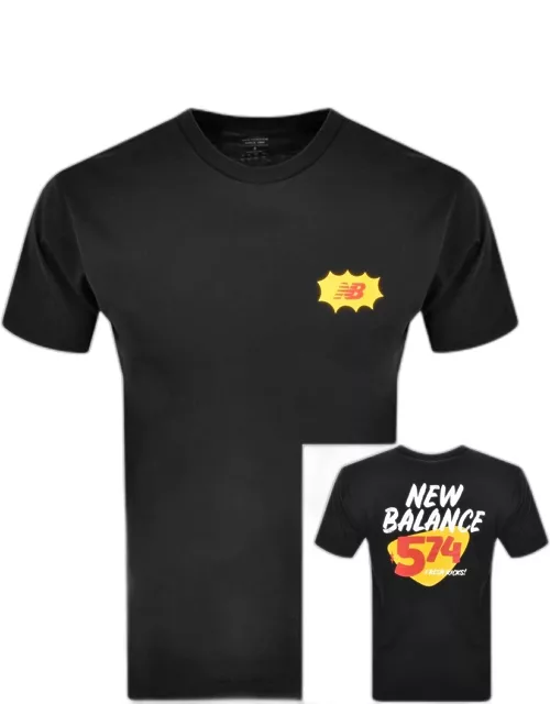New Balance Fresh Kicks T Shirt Black