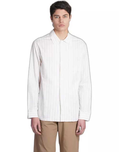 Barena Bufalcana Shirt In Khaki Cotton