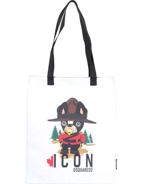Mountie Dog Tote Bag Dsquare