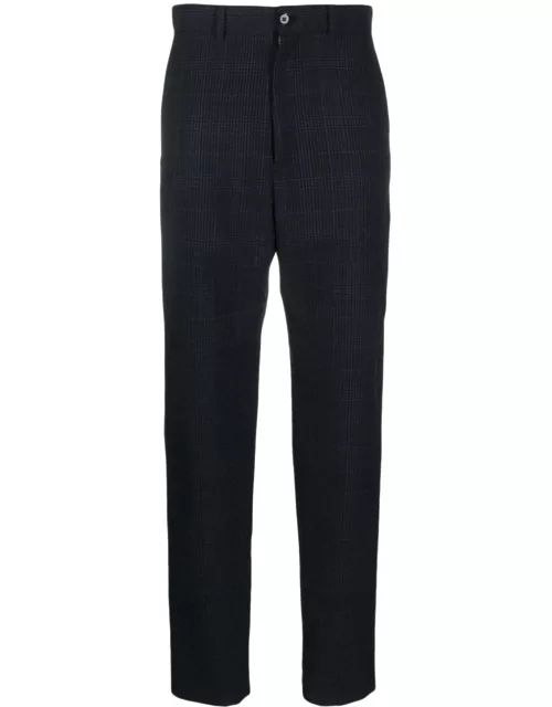 Lemaire check-pattern tapered trouser