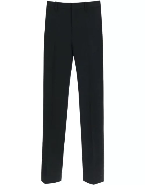 OFF-WHITE slim tailored pants with zippered ankle