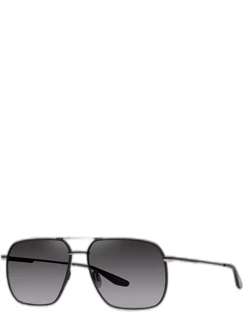 Men's Royale Titanium Aviator Sunglasse