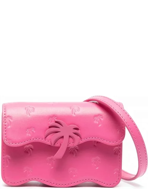 Palm Angels Pink Palm Beach Shoulder Bag