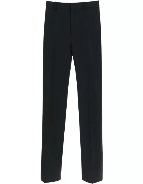 Off-White Slim Tailored Pants With Zippered Ankle