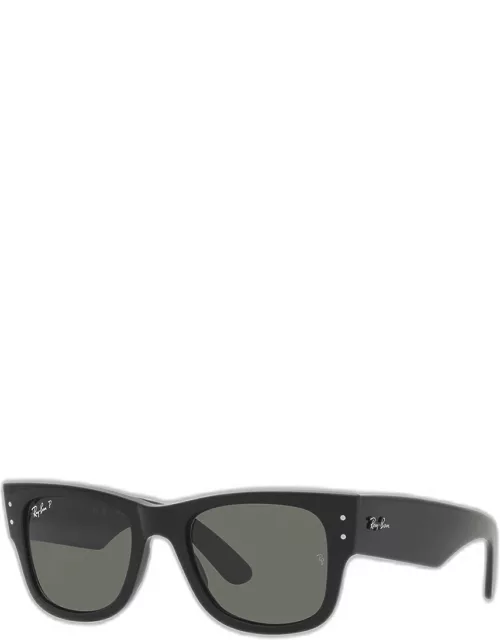 RB0840S Mixed-Media Mega Wayfarer Sunglasse
