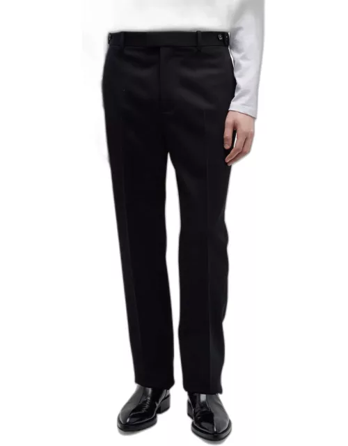 Men's Wool Gabardine Suit Trouser