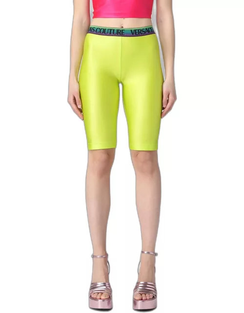 Trousers VERSACE JEANS COUTURE Woman colour Lime