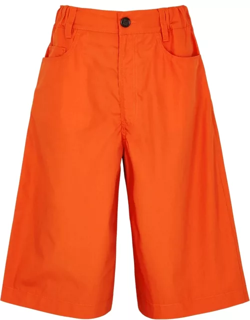 Meryll Rogge Bermuda Woven Shorts, Shorts, Orange