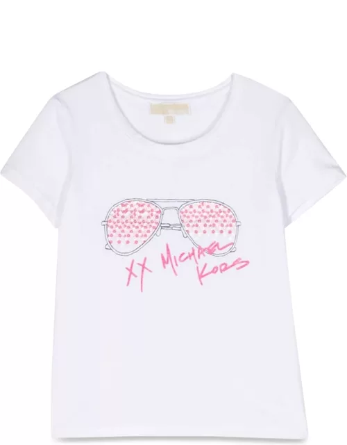 michael kors mc glasses t-shirt