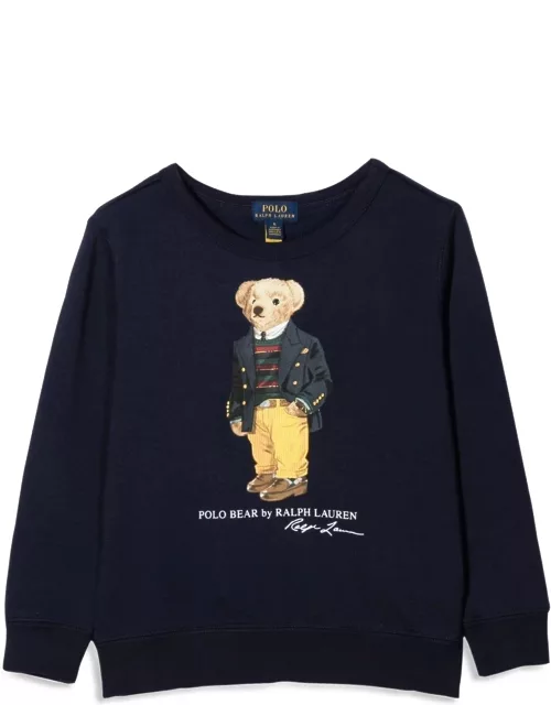 polo ralph lauren seasonal fleece-ls cn-knit shirts-sweatshirt
