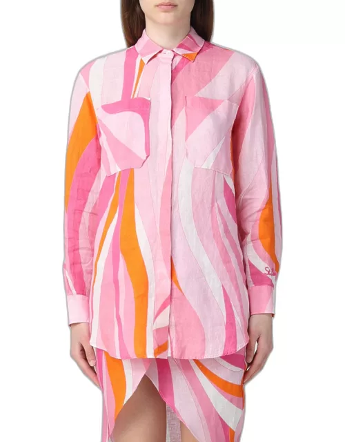 Shirt MC2 SAINT BARTH Woman colour Pink