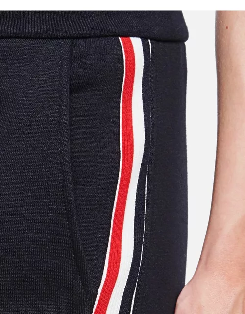 Thom Browne Cotton Jersey Trousers Blue