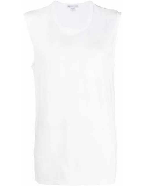 Cotton sleeveless t-shirt