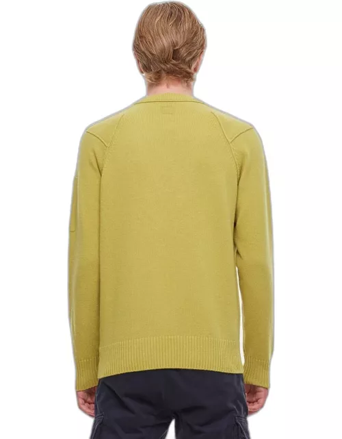 C.P. Company Crewneck Sweater Yellow