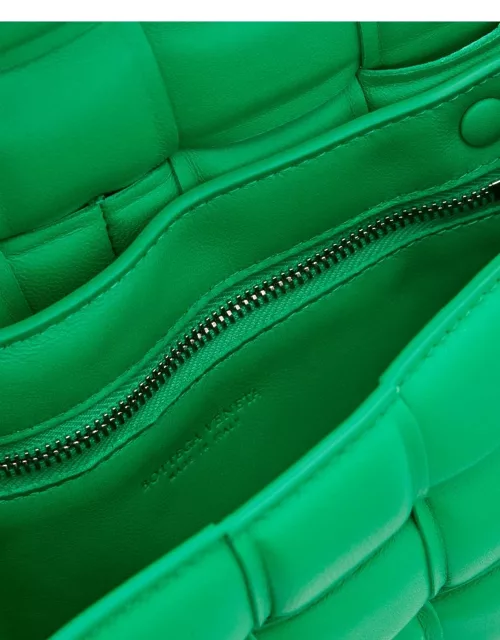 Bottega Veneta Mini Padded Cassette Leather Bag Green TU