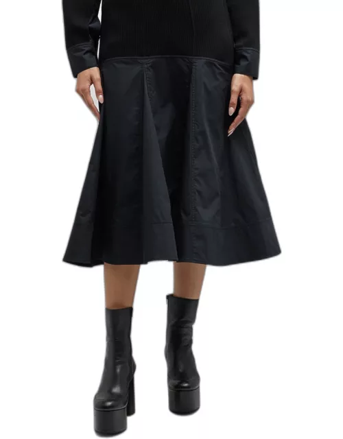 Combo A-Line Midi Skirt