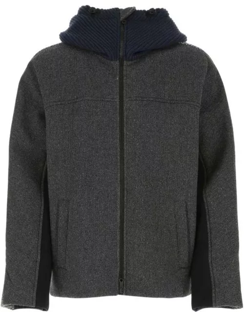 Valentino Wool Hooded Jacket