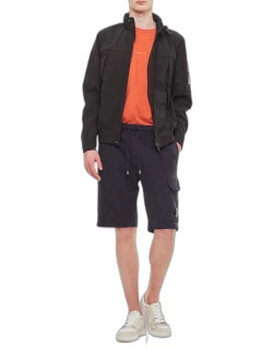 C.P. Company Outerwear Short Jacket In Cp Shell - R Black