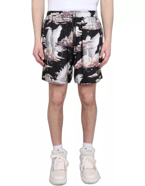 amiri shorts with print