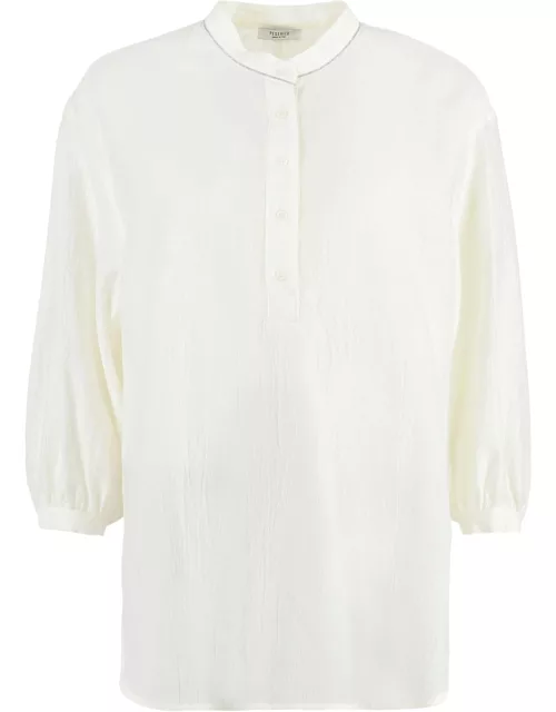 Peserico Silk-cotton Blend Shirt