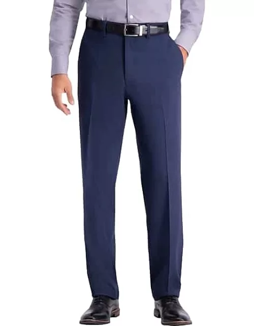 Haggar Men's Classic Fit Suit Separates Pants Blue Tic