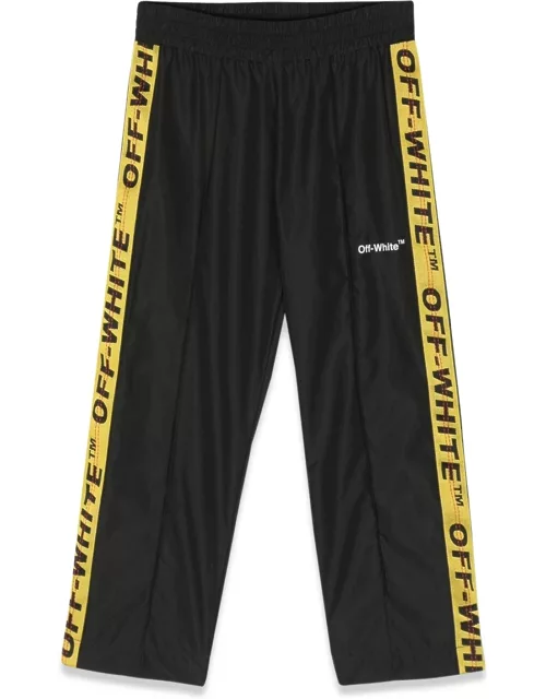 off-white logo industrial track pant