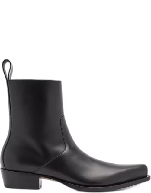 Men's Ripley Pointed Toe Leather Ankle Boot