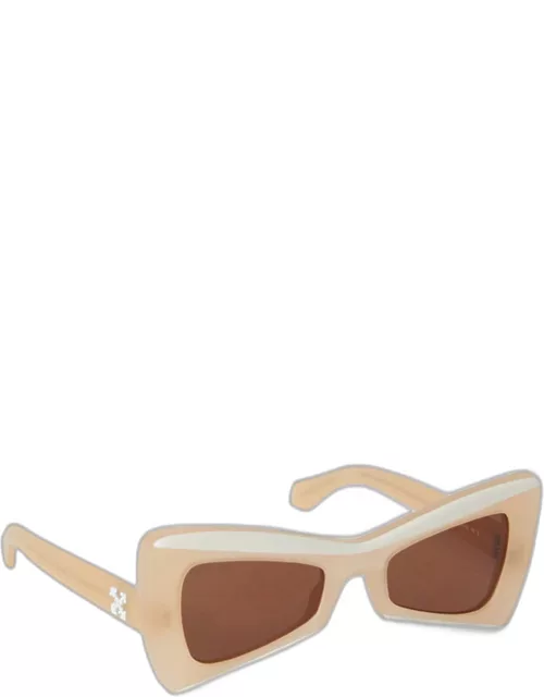 Nashville Two-Tone Acetate Butterfly Sunglasse