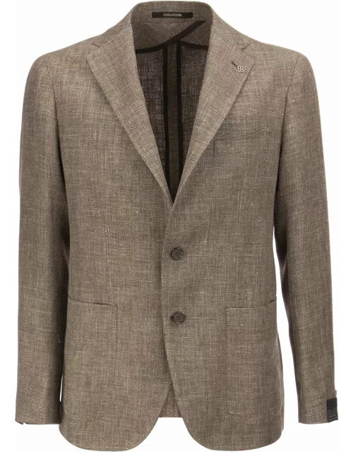 Tagliatore Linen And Cool Wool Jacket