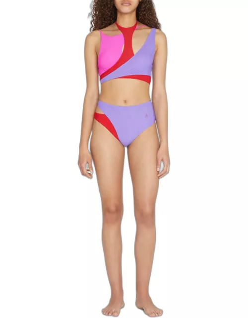 Layered Two-Piece Bikini Set