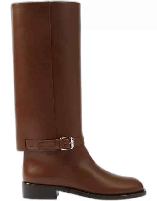 Emmett Leather Buckle Riding Boot