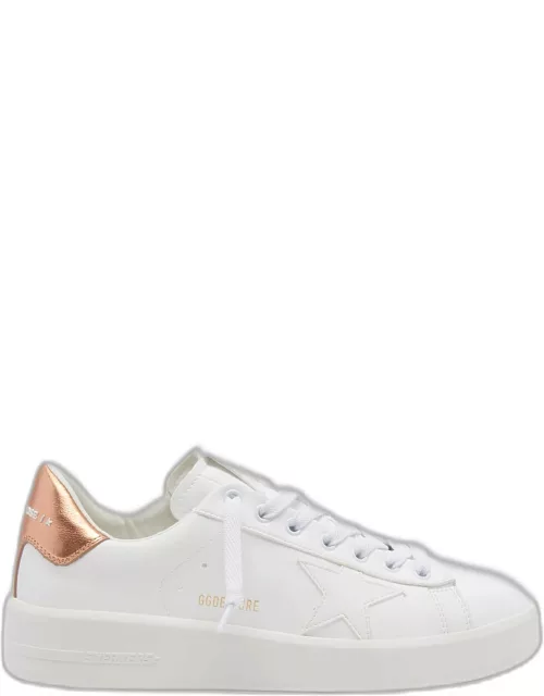 Pure Star Bicolor Leather Low-Top Sneaker