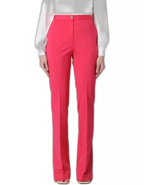 Trousers PINKO Woman colour Fuchsia
