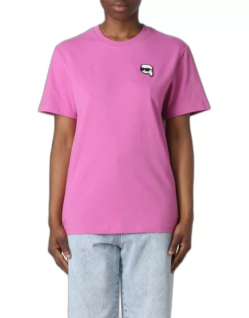 T-Shirt KARL LAGERFELD Woman colour Pink