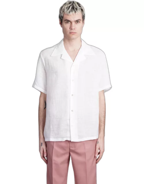 Séfr Shirt In White Cotton