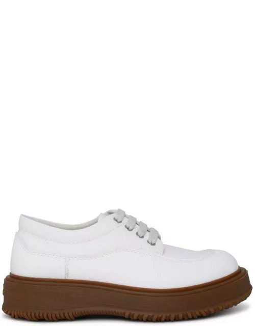 Hogan Untraditional Round Toe Lace-up Sneaker