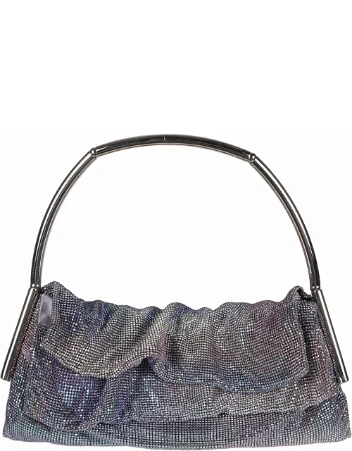 Benedetta Bruzziches Metallic Handle Embellished All-over Tote