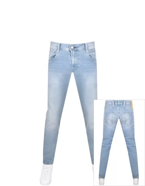 Replay Anbass Jeans Light Wash Blue