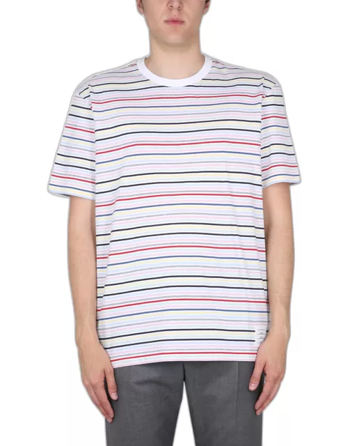 thom browne striped t-shirt