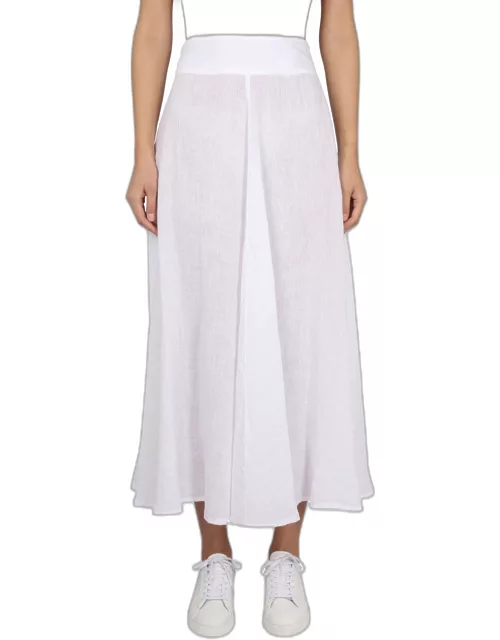120% lino linen skirt